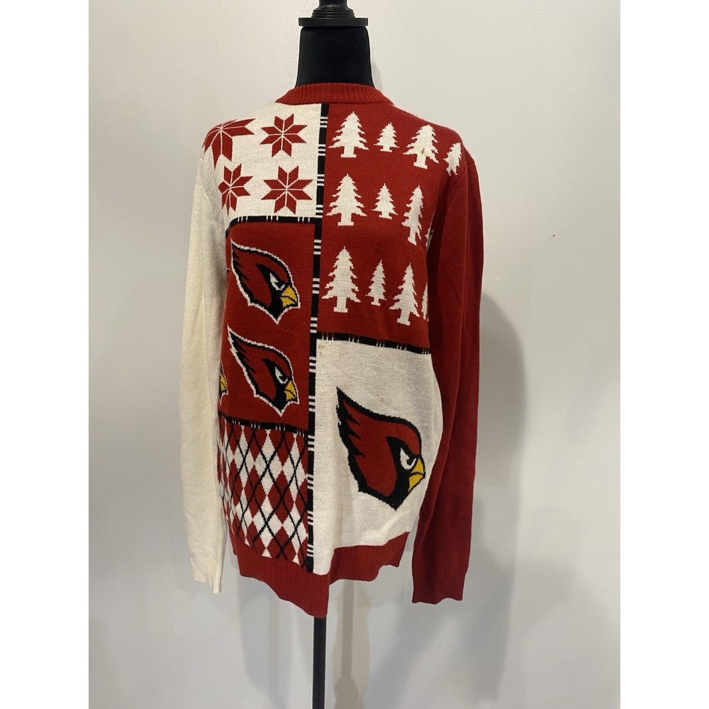 Team Appeal Arizona Cardinals large sweater ugly Sweater NFL Christmas sweater L